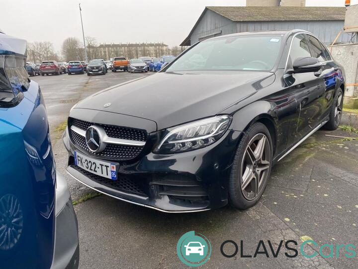 Mercedes C 180 d Aut. AMG LED Navi Sport-Leather Camera Klima PDC ...